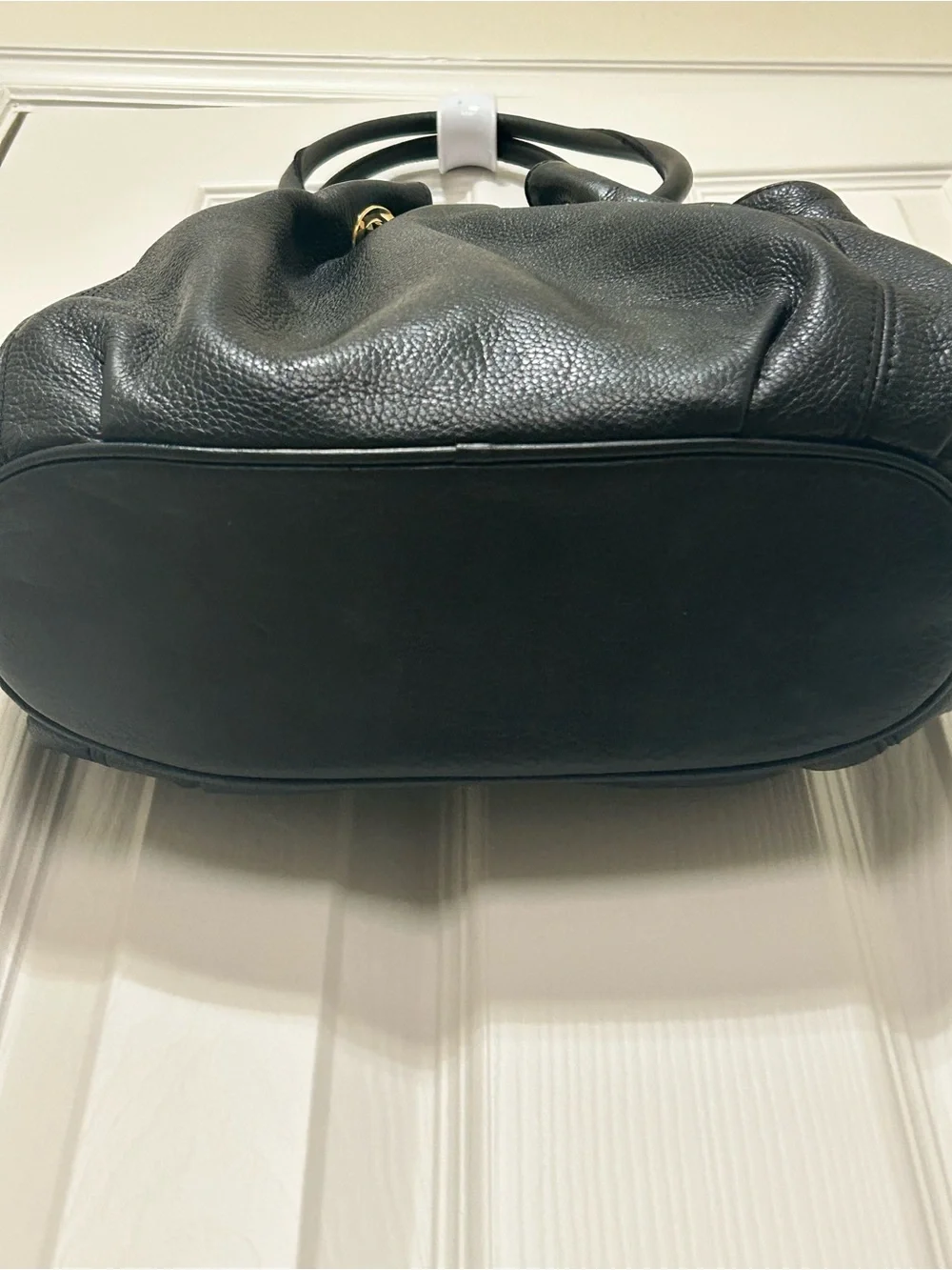 Michael Kors Black Leather Hobo Bag and Michael Kors Black Lock Wallet Bundle
